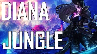 DIANA JUNGLE HYBRID MONTAGE | DIANA TANK JUNGLE | DIANA FIGHTER STYLE