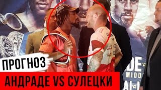 Андраде  - Сулецки: Прогноз на бой
