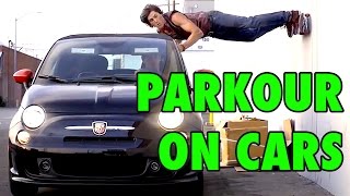 Top 5 Parkour Stunts on Moving Cars