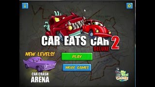 Хищные машины car eats car Мультик мультфильм игра для детей малышей про красную машинку часть 2