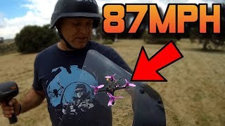 THIS TINY DRONE DOES 87MPH!! WHAT???