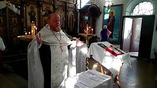 Молебен с Акафистом Пресвятой Богородице пред иконой  Избавление от бед страждущих, 12 июня 2019г.