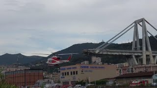 Ponte Morandi. Camionista: "Ho visto il ponte venir giù nel retrovisore, sono vivo per miracolo"