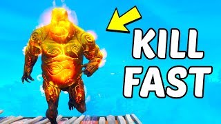 Horde Rush LTM - How to Kill the Final Boss Brute in Under 10 Seconds (Fortnite)