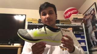 Nike flyknit racer sail volt black review