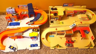 Hot Wheels Sto & Go Classic City Playset Reissue and Comparison Toy Reviews