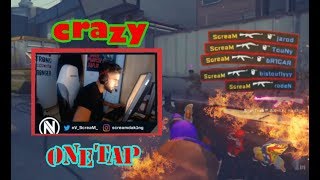 ScreaM Crazy OneTap? WTF AK Master [CSGO]