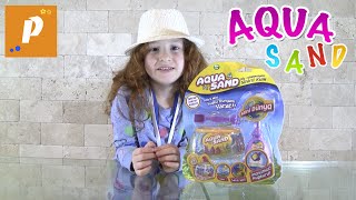 Распаковка гидрофобный песок.Обзор волшебного песка гидрофобный песок Unboxing aqua sand magic sand