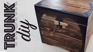 Сундук из дерева САМОДЕЛКА своими руками МЕБЕЛЬ DIY
