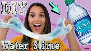 DIY WATER SLIME!?Testing Slime WITHOUT GLUE or BORAX!