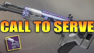Call To Serve Legendary Scout Rifle | Destiny 2