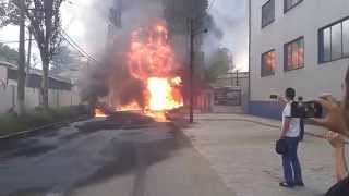 Пожар на ул.Экономической (Донецк) Видео 2
