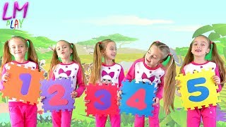 Five Little Monkeys Jumping On The Bed - Baby Nursery Rhymes Song | Mainan dan lagu anak-anak