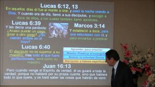 Discipular a los líderes espirituales. Lección 11 para el 15 de marzo de 2014