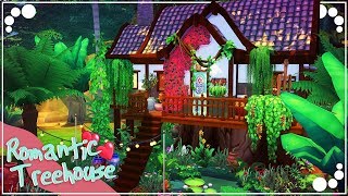 ROMANTIC JUNGLE TREEHOUSE ? | The Sims 4 | Speed Build