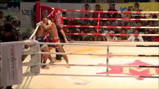 Myanmar Lethwei-Tun Tun Min vs Weerapol (3x Lumpinee Muay thai Champion) HD