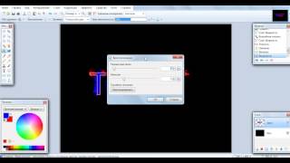 Как сделать 3D текст в Paint.NET