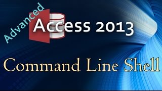 32.  (Advanced Programming In Access 2013) Running A Command Line Shell