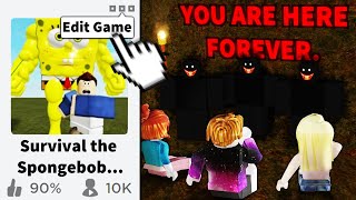My Roblox game got popular so I made it DISTURBING...