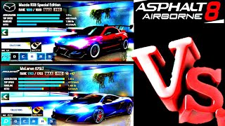 Asphalt 8 - New Beast Mazda RX8 SE vs Mclaren 675LT