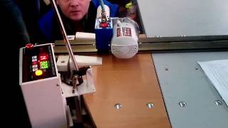 Настройка отрезной линейки для тканей JK-TDB-2