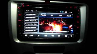 8" VW and Skoda car dvd Android 4.1 (Шкода октавия)