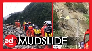 Deady China MUDSLIDE Sparks Rescue Operation