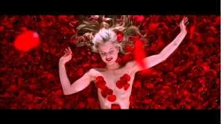 Scene from film " American Beauty" 720p HD  -- Falling Rose Petals