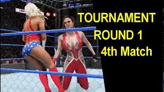 WWE 2k18 Tournament Round 1 - 4th Match Dana Brooke vs Stephanie McMahon