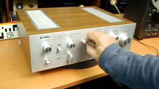 YAMAHA CA 600 stereo amplifier Verstärker zesilovač Amplificador Amplificateur Vintage