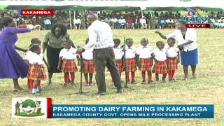 Governor Oparanya launches milk processing plant in Kakamega