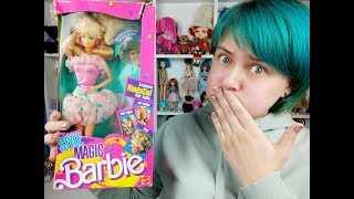 КУКЛУ БАРБИ ТОШНИТ ??? РАСПАКОВКА ВИНТАЖНАЯ КУКЛА БАРБИ ИЗ 1988 ГОДА / ОБЗОР Barbie Style Magic