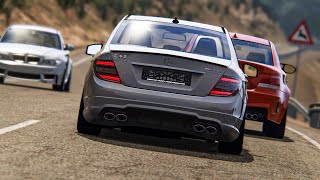 MOD TRAFFIC - C63 AMG - ASSETTO CORSA VR