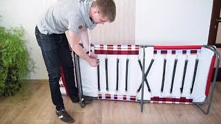 Раскладушка «Мария М60».  Обзор раскладушек и раскладных кроватей