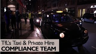 TfL's Taxi & Private Hire Compliance Team