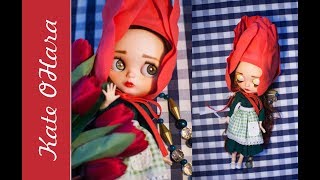 Blythe кукла-тюльпан. Шапочка для куклы Блайз в виде тюльпана.