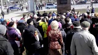 ПРОТЕСТНЫЙ МИТИНГ В САМАРЕ. ДЕПУТАТ МАТВЕЕВ И ПОЛИЦЕЙСКИЕ