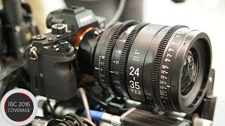 Hands-on with Sigma Cinema Prime and Zoom Lenses