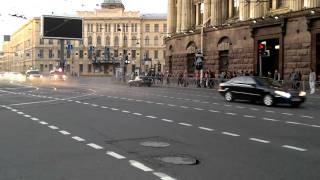 Кортеж президента Медведева Санкт-Петербург Nokia N8