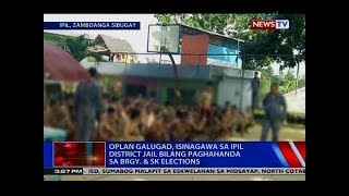NTVL: Oplan galugad, isinagawa sa Ipil District Jail bilang paghahanda sa brgy. at sk elections