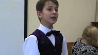 Алексей Шадрунов поёт романс "Шагане ты моя, Шагане..."