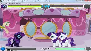 Fighting is Magic Power Root v1 - Como jogar/How to play as Nightmare Rarity & Assertive Fluttershy