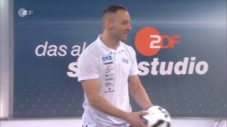 Torwandschießen: Amir Mohra gegen Nico Ihle | das aktuelle sportstudio - ZDF