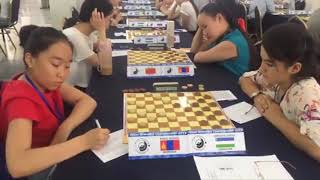 Чемпионат Азии по международным шашкам 2019. Шестой тур