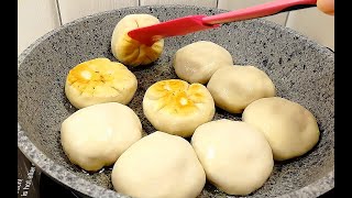 Тесто на кипятке и ПОТРЯСАЮЩЕЕ Горячее Блюдо На Сковороде