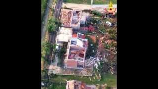 Tornado (tromba d'aria) Cazzago tra Dolo e Mira 8/7/15 Parte 1