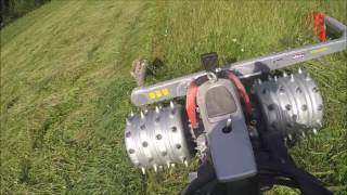 Aebi CC56 mit Stöckl Mähwerk und Motorheuer