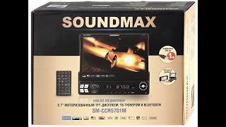 Обзор новой магнитолы от компании SOUNDMAX