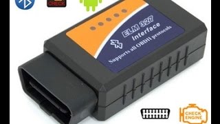 Elm 327. Обзор и испытание bluetooth obd-2 адаптера