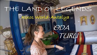 Otel Odası Turu | The Land Of Legends Antalya (Rixos World) Türkçe